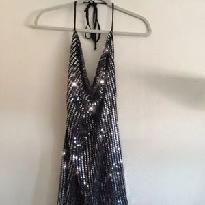 Sequin backless dress NEW